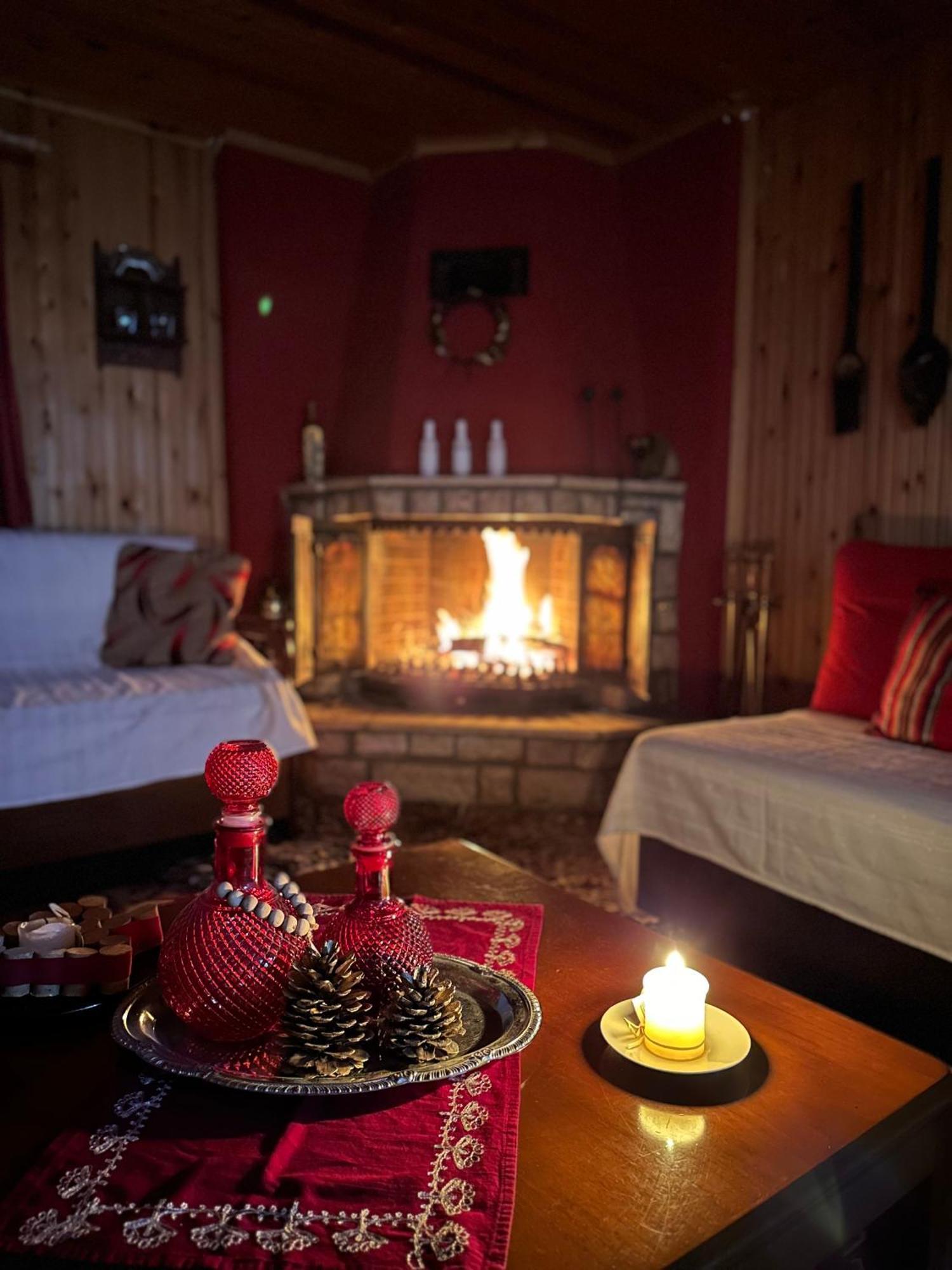 Traditional Wooden Apartment Koutsodímos Zewnętrze zdjęcie