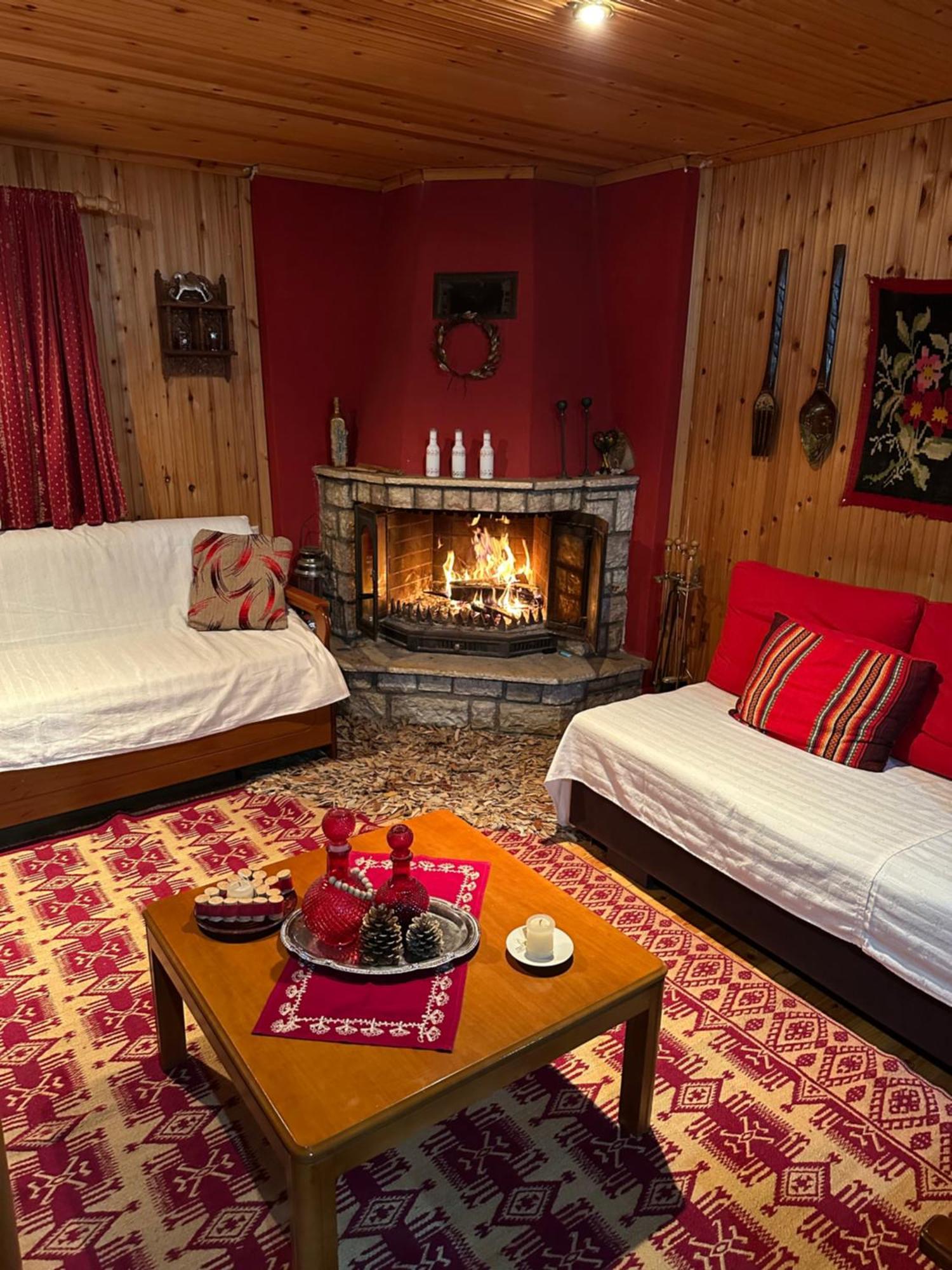 Traditional Wooden Apartment Koutsodímos Zewnętrze zdjęcie